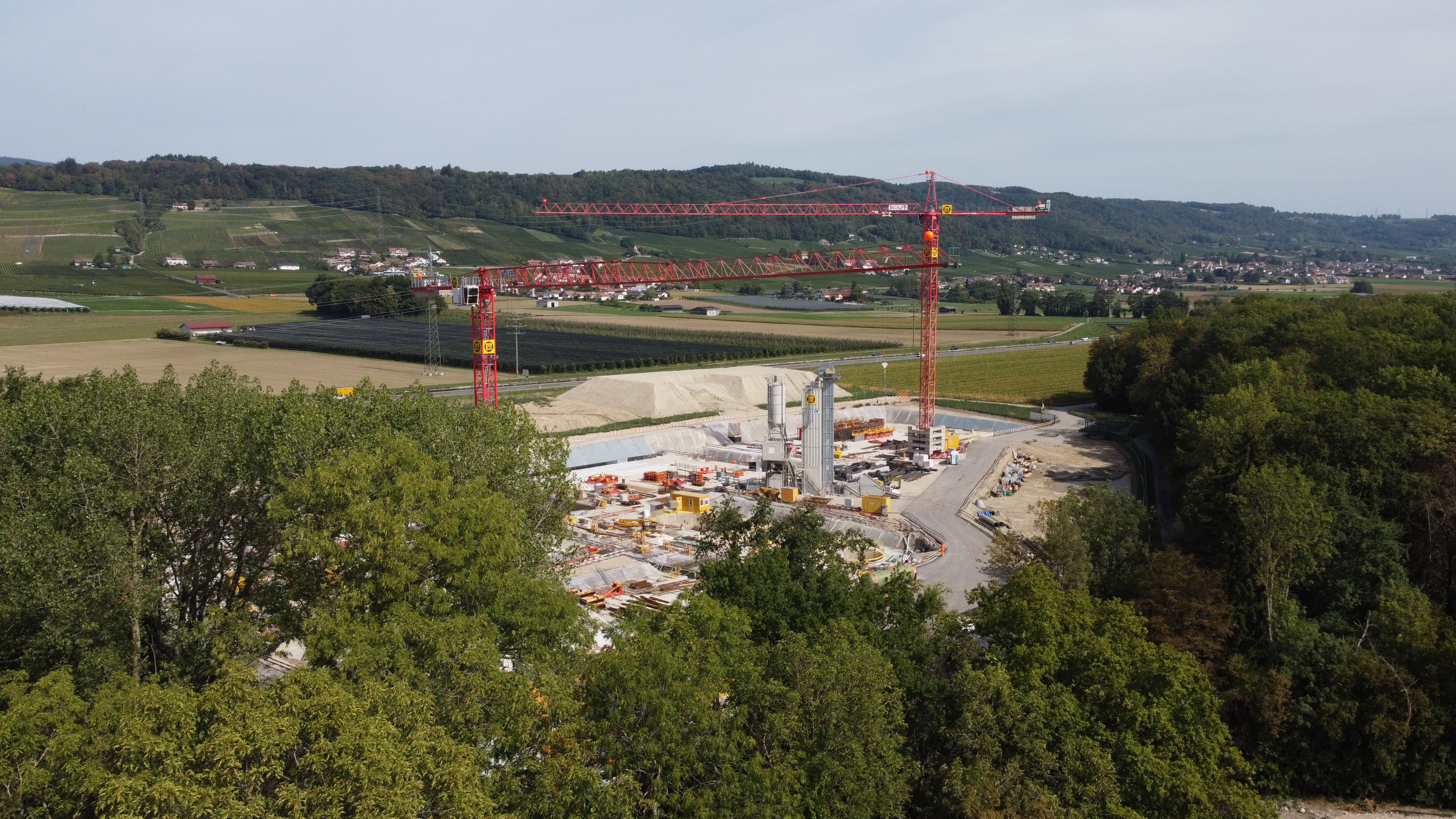 Les images du chantier